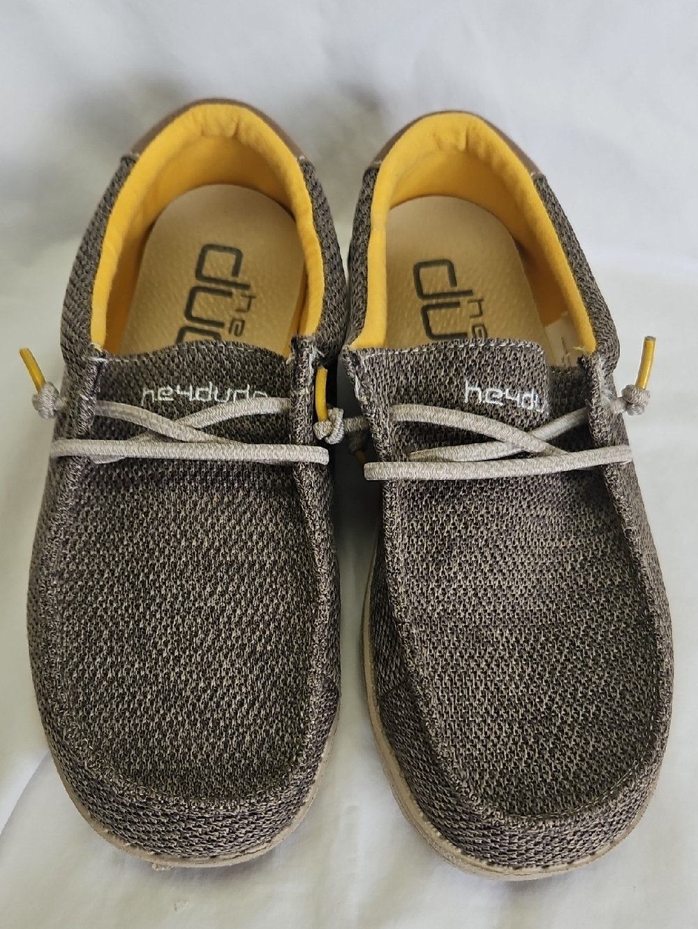 Hey Dude Wally Knit Slip-On Shoes in Brown